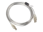 Langberg 3m L&auml;bipaistev USB Kaabel