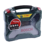 Bosch Aktions-Set X-Line 50 kinnituss&uuml;steemi komplekt 50 osa