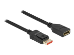 Delock 1m DisplayPort pikenduskaabel must