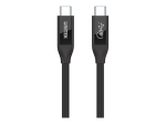 Unitek USB Type-C Kaabel 80cm Must