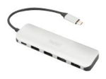 Digitus laadimiseks USB Type-C 4-portiline hub (USB 3.0) + PD