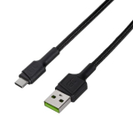 Green Cell KABGC25 USB A to USB C 0.3 m kaabel Black