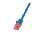 LogiLink 25cm sinine varjestamata CAT 6 UTP patch-kaabel