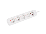 Langbergi elektrijuhe, 5X Prantsuse v&auml;ljundid kvaliteetsest vasepronksist, 1,5 m PS0-05E-0150-W
