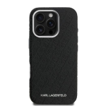 Karl Lagerfeld Grained PU Repeated Logo MagSafe &uuml;mbris Apple iPhone 16 Pro Max jaoks