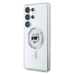 Karl Lagerfeld IML Choupette Head MagSafe &uuml;mbris Samsung Galaxy S25 Ultra jaoks