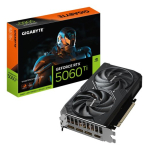 GIGABYTE GeForce RTX 5060 Ti WINDFORCE MAX OC 8G Graafikakaart - 8GB GDDR7, 128-bit, PCI-E 5.0, 2587MHz Ydses Kellakella, 3 x DisplayPort, 1 x HDMI...