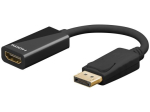 Goobay DisplayPort kuni HDMI adapter, 8K60Hz, must