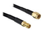 DeLOCK 2m must antenni pikenduskaabel