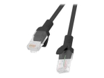 Lanberg CAT 5e eemaldamata paarditud paar (UTP) 2m patch-kaabel must RAL 9004