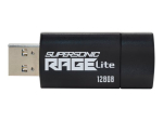 Patriot Supersonic Rage Lite 128GB USB 3.2 Gen 1 m&auml;lu&uuml;lekandeseade - sinine