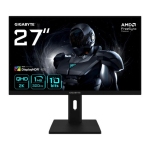 LCD Monitor GIGABYTE 27 " 2560 x 1440 pixels Quad HD Native aspect ratio 16:9 LED Flat G27Q3EK