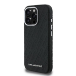 Karl Lagerfeld Grained PU Repeated Logo MagSafe &uuml;mbris Apple iPhone 16 Pro jaoks