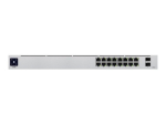 UBIQUITI USW-16-POE l&uuml;liti 16 porti 42W POE 2xSFP