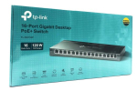 Switch TP-LINK Stackable Yes 16xRJ-45 ports RJ-45 Ports Type Gigabit Ethernet (10/100/1000) 16xGigabit Ethernet (copper) ports quantity Power over...
