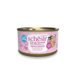 SCHESIR Baby Kanaliha maksa koos puljongis - m&auml;rgtoit kassipoegadele - 70g