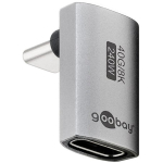 Goobay vertikaalne 90&deg; USB-C kuni USB4 adapter