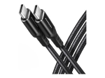 AXAGON BUCM-CM30AB USB Type-C kaabel 3m must