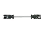 Bachmann GST18i3 (emane) kuni GST18i3 (isane) toitepikendusjuhe must 2 m