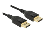 Delock 1m DisplayPort kaabel, must