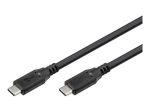 Goobay USB-C kaabel, USB 3.2, 60 W, 10 Gbit/s, Power Delivery 74205