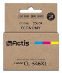 Actis KC-546 tint (asendus Canon CL-546XL-le; Supreme; 15 ml; 180 lehte; magenta, ts&uuml;aan, kollane).