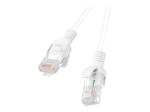 Langberg CAT 6 kaitsmata keerutud paar (UTP) 1,5m paelkaabel valge RAL 9010