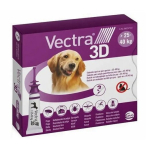 CEVA Vectra 3D (25-40kg) - koerte vastaseid parasiite vastane tilk - 3 x 4ml