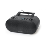 Muse Kaasaskantav Raadio Bluetooth ja USB portiga M-35 BT AUX sisend Must