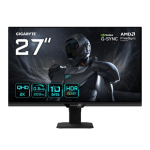 LCD Monitor GIGABYTE 27 " 2560 x 1440 pixels Quad HD Native aspect ratio 16:9 LED Flat G27Q20TEK