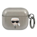 Karl Lagerfeld KLA3UKHGK AirPods 3 kate Glitter Karl` pea / must