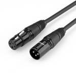 UGREEN AV130 XLR emane kuni XLR isane audio kaabel 5m / must