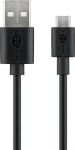 Goobay mikro USB laadimis- ja s&uuml;nkroonimiskaabel 46800 USB-A to mikro-USB USB 2.0 mikro mees (t&uuml;&uuml;p B)