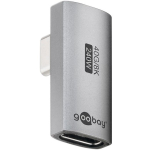 Goobay vertikaalne 90&deg; p&ouml;&ouml;ratud USB-C kuni USB4 adapter