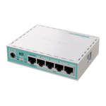 MikroTik RouterBOARD hEX E50UG 5-porti marsruuter