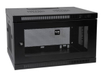 Eaton Tripp Lite seeria 6U seinale paigaldatav riiuli&uuml;mbris serverikapp l&uuml;liti s&uuml;gavusega, S&uuml;gav riiul, Must