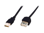 ASSMANN USB pikenduskaabel 5m must