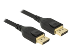Delock 3m DisplayPort kaabel, must