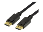 LogiLink 1m DisplayPort kaabel, must