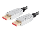 Lanberg Premium DisplayPort Kaabel 1.8m Must