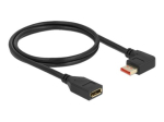 Delock 1m DisplayPort pikenduskaabel must