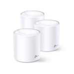 Juhtmevaba ruuter TP-LINK Deco X60 (3-pakk) Kogus 3 tk(d) Wi-Fi sagedus Kahebandiline (2,4 GHz / 5 GHz) Wi-Fi 6 (802.11ax) Ethernet WAN Jah 2xEther...