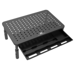 Maclean MC-946 monitori ja s&uuml;learvuti alus, 13" - 32", 3-kohaline k&otilde;rguse reguleerimine, sahtliga, kuni 20kg, tugev, ventilatsiooniga