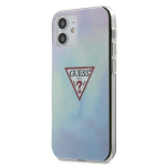 Guess GUHCP12SPCUMCGC02 Tie & Die kollektsiooni k&otilde;va&uuml;mbris iPhone 12 mini jaoks 5,4" / sinine