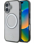 Mercedes Tr&uuml;kitud Logo MagSafe Tagumise Korpuse Apple iPhone 16 jaoks