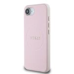 Guess PU Grained Classic Logo MagSafe &uuml;mbris Apple iPhone 16e jaoks