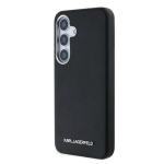 Karl Lagerfeld Etui Karl Lagerfeld Saffiano Full Wrapped Elongated Metal Logo MagSafe do Samsung Galaxy S25 czarny