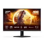 AOC Q27G4ZR 27'' Kiire IPS QHD 16:9 240 Hz 1 ms 2560 x 1440 pikslit 400 cd/m&sup2; HDMI portide arv 2 Must