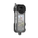 Metallist kaitsekarkass koos objektiivi kaanega PULUZ Insta360 X4 jaoks