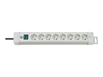 brennenstuhl Premium-Line 8-pin voolu jaotusseade valge 3m